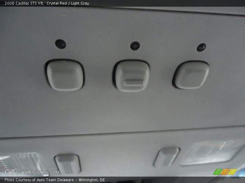 Crystal Red / Light Gray 2008 Cadillac STS V8