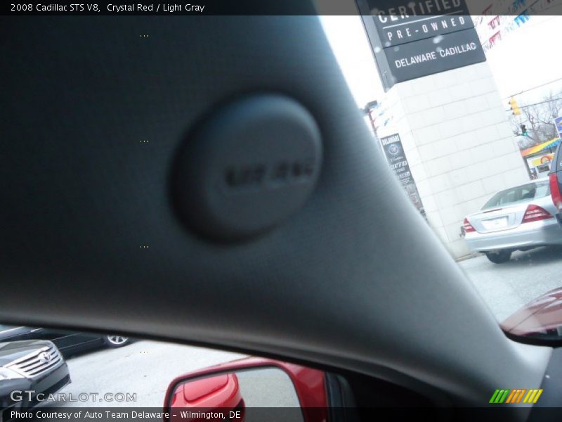 Crystal Red / Light Gray 2008 Cadillac STS V8