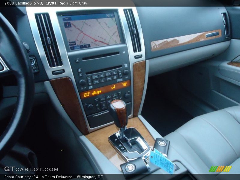 Crystal Red / Light Gray 2008 Cadillac STS V8