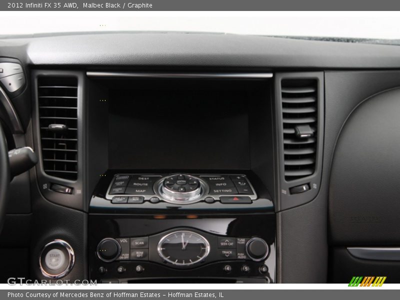 Malbec Black / Graphite 2012 Infiniti FX 35 AWD