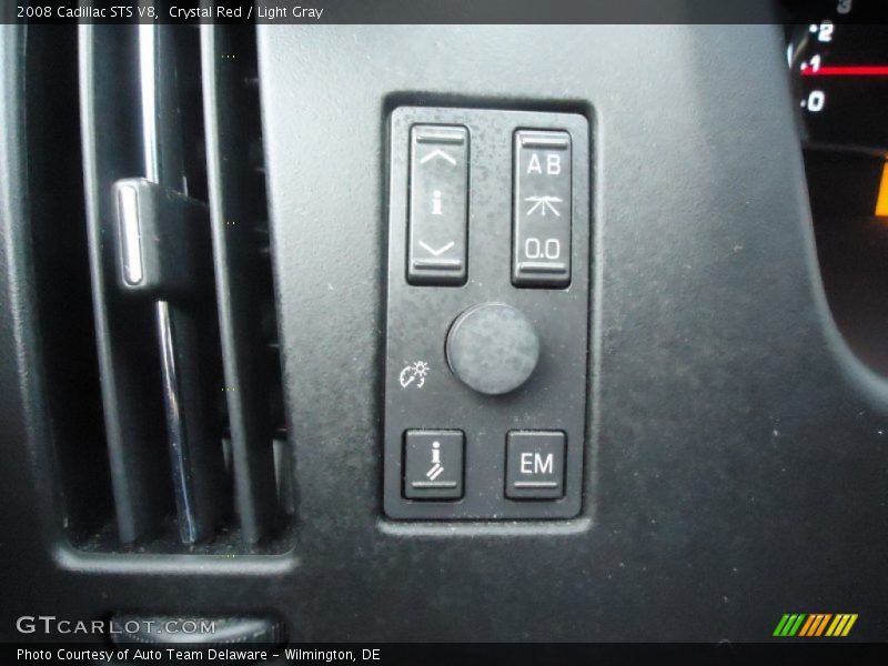 Crystal Red / Light Gray 2008 Cadillac STS V8
