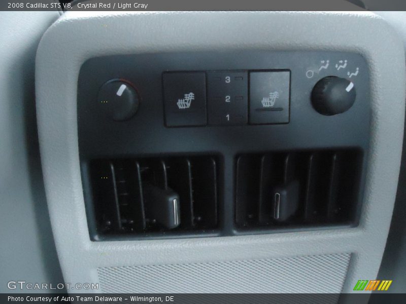 Crystal Red / Light Gray 2008 Cadillac STS V8