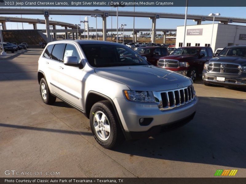 Bright Silver Metallic / Dark Graystone/Medium Graystone 2013 Jeep Grand Cherokee Laredo