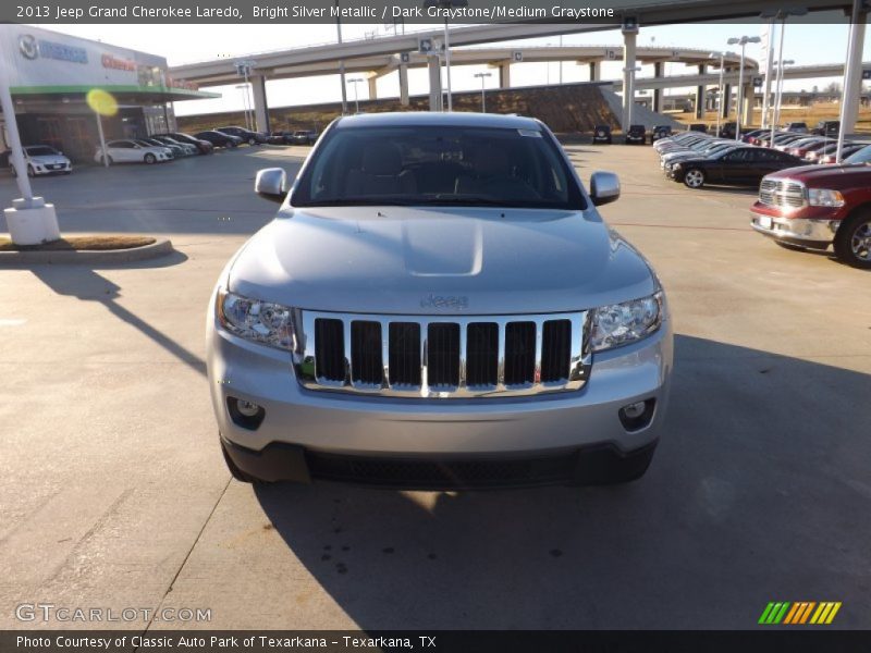Bright Silver Metallic / Dark Graystone/Medium Graystone 2013 Jeep Grand Cherokee Laredo