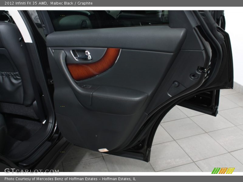 Malbec Black / Graphite 2012 Infiniti FX 35 AWD