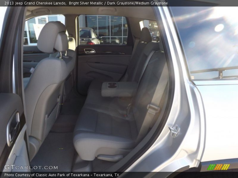 Bright Silver Metallic / Dark Graystone/Medium Graystone 2013 Jeep Grand Cherokee Laredo