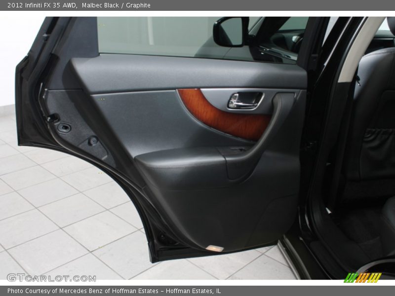 Malbec Black / Graphite 2012 Infiniti FX 35 AWD