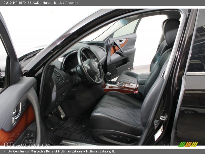 Malbec Black / Graphite 2012 Infiniti FX 35 AWD