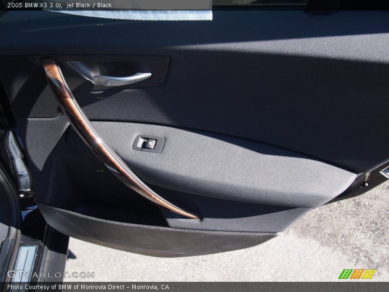 Jet Black / Black 2005 BMW X3 3.0i