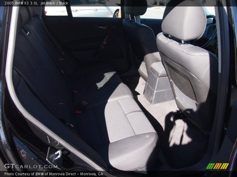 Jet Black / Black 2005 BMW X3 3.0i
