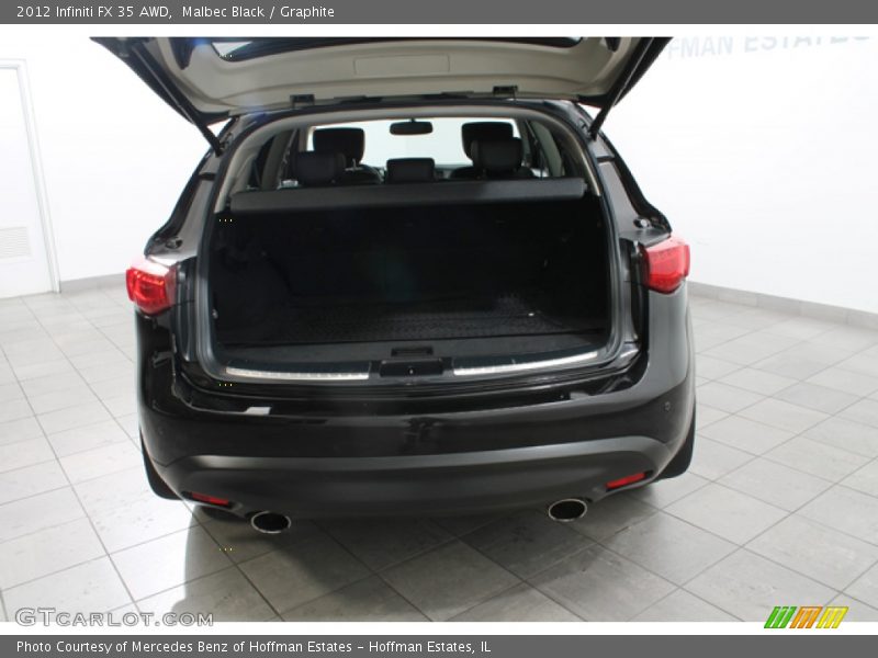 Malbec Black / Graphite 2012 Infiniti FX 35 AWD