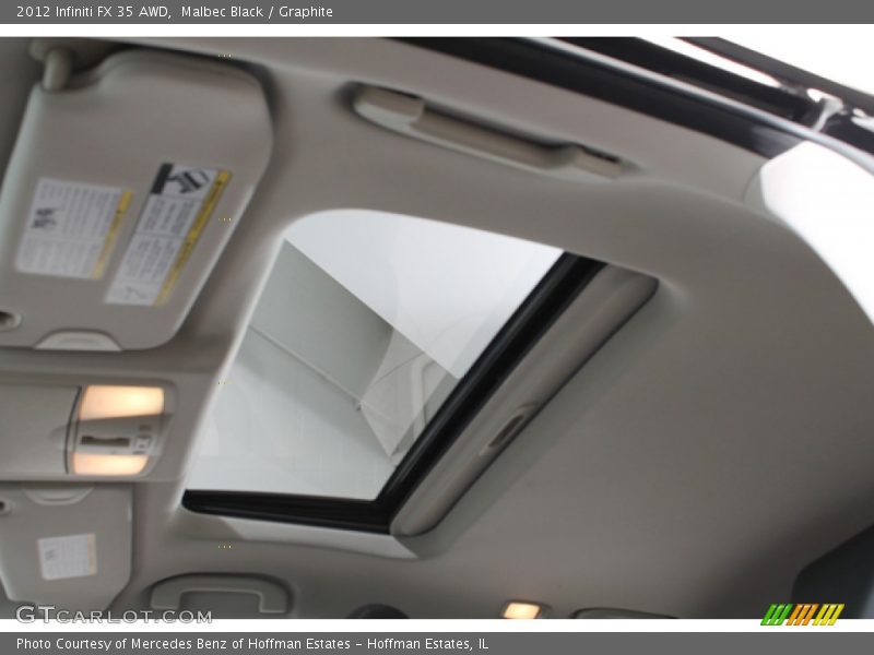 Malbec Black / Graphite 2012 Infiniti FX 35 AWD