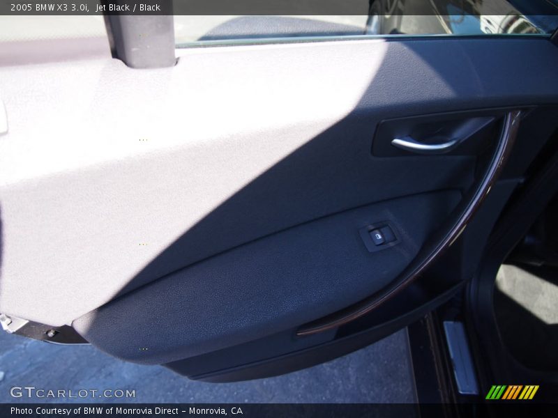 Jet Black / Black 2005 BMW X3 3.0i