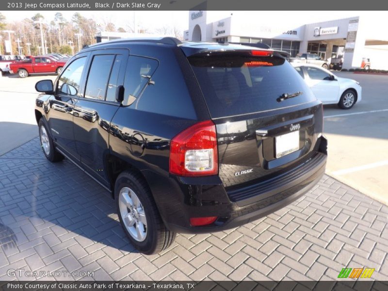Black / Dark Slate Gray 2013 Jeep Compass Latitude