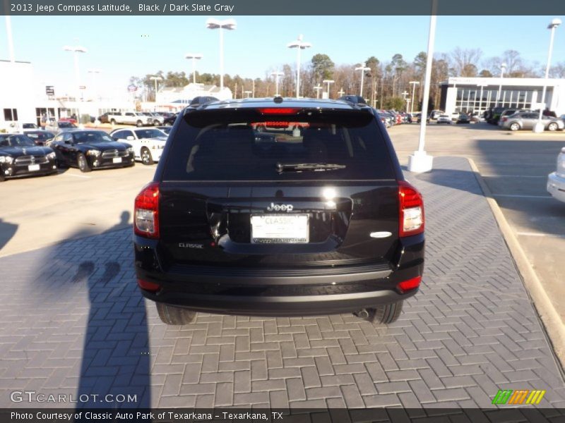 Black / Dark Slate Gray 2013 Jeep Compass Latitude