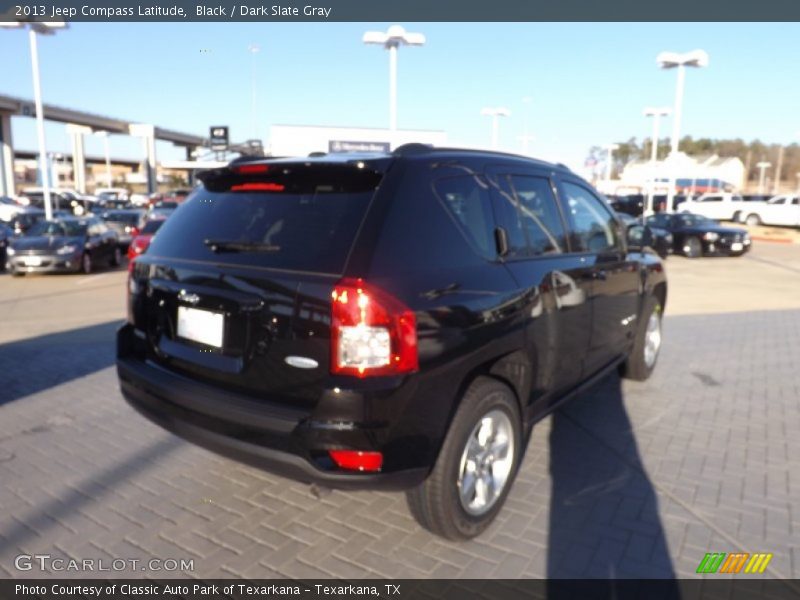 Black / Dark Slate Gray 2013 Jeep Compass Latitude