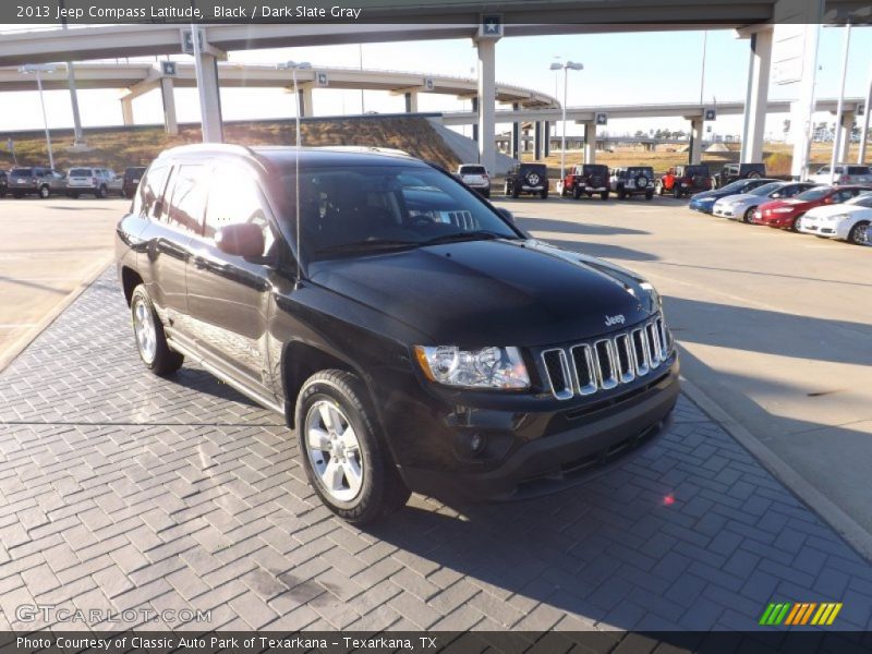 Black / Dark Slate Gray 2013 Jeep Compass Latitude