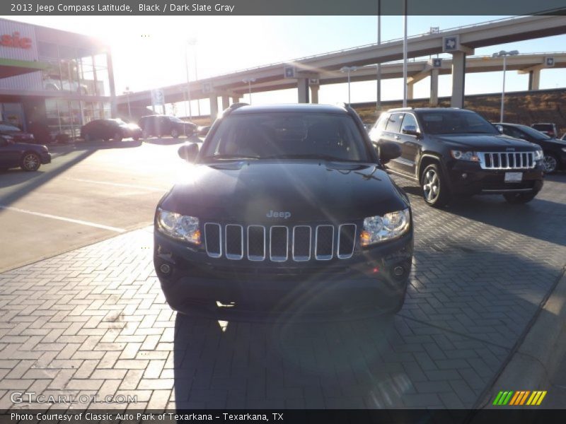 Black / Dark Slate Gray 2013 Jeep Compass Latitude