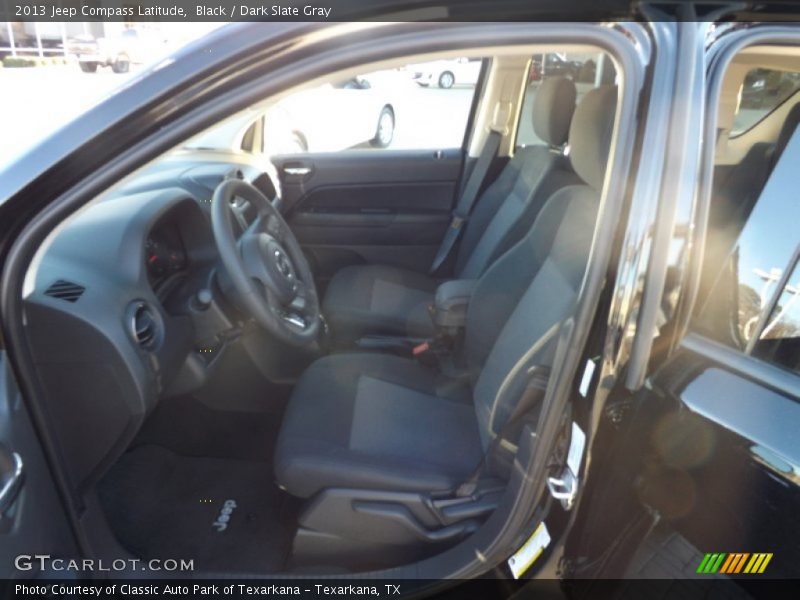 Black / Dark Slate Gray 2013 Jeep Compass Latitude