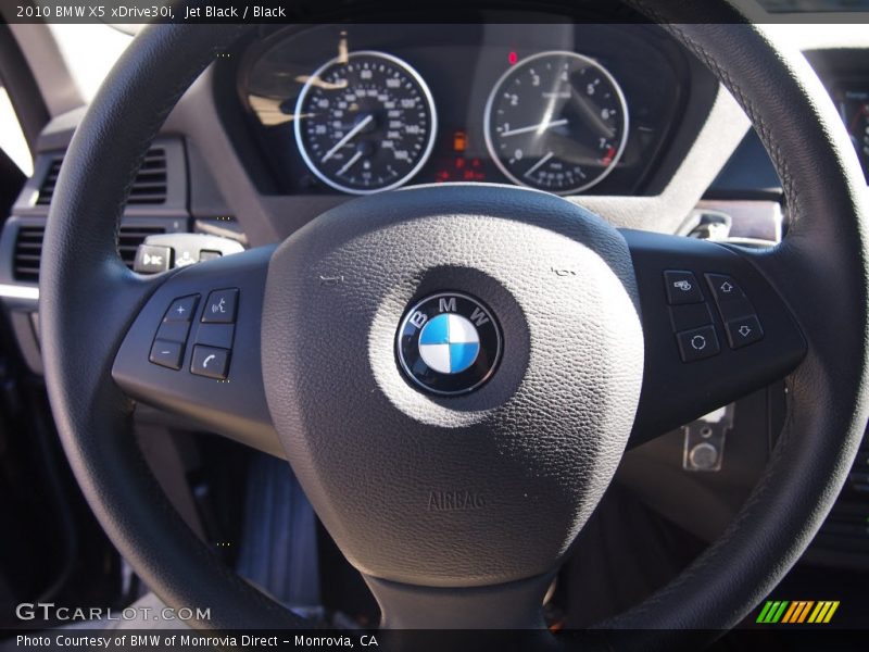 Jet Black / Black 2010 BMW X5 xDrive30i