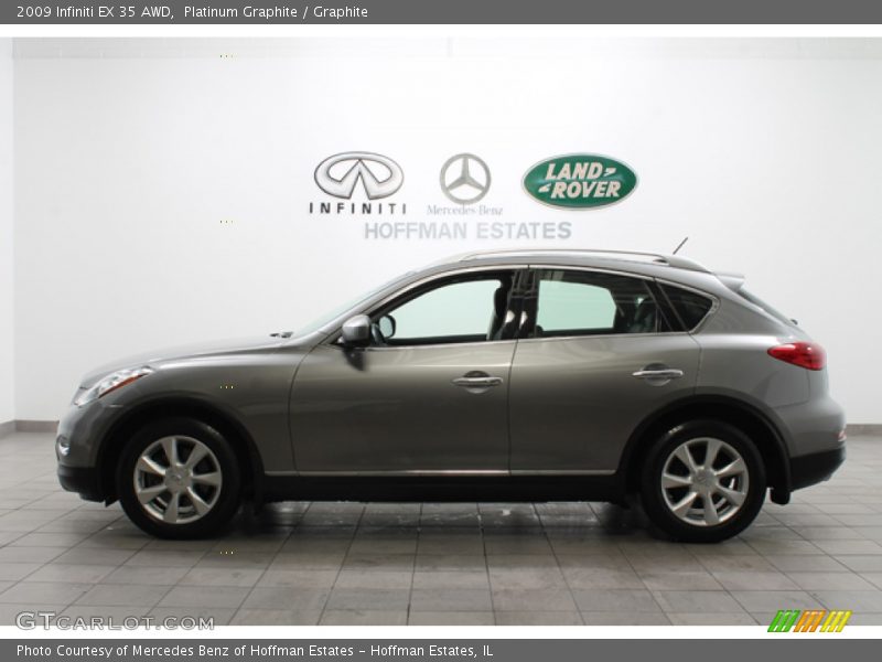 Platinum Graphite / Graphite 2009 Infiniti EX 35 AWD