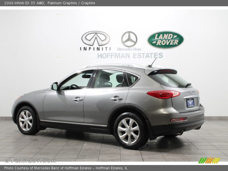 Platinum Graphite / Graphite 2009 Infiniti EX 35 AWD