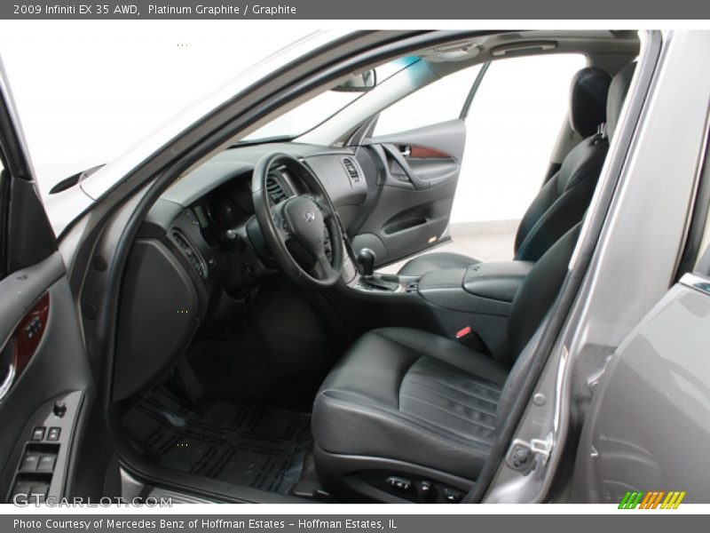 Platinum Graphite / Graphite 2009 Infiniti EX 35 AWD