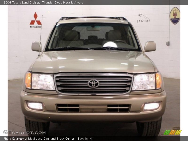 Thunder Cloud Metallic / Ivory 2004 Toyota Land Cruiser