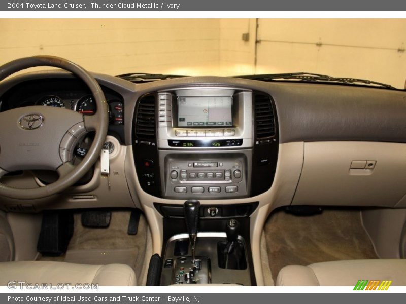 Thunder Cloud Metallic / Ivory 2004 Toyota Land Cruiser
