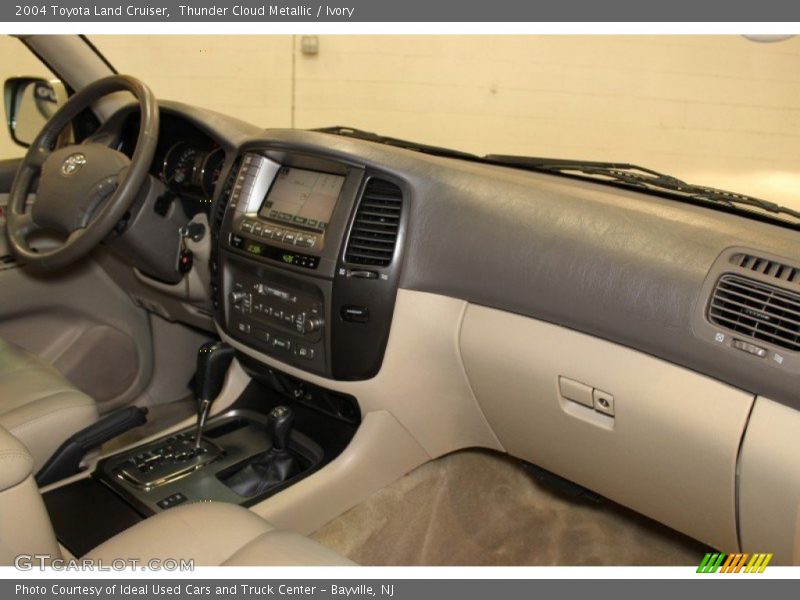 Thunder Cloud Metallic / Ivory 2004 Toyota Land Cruiser