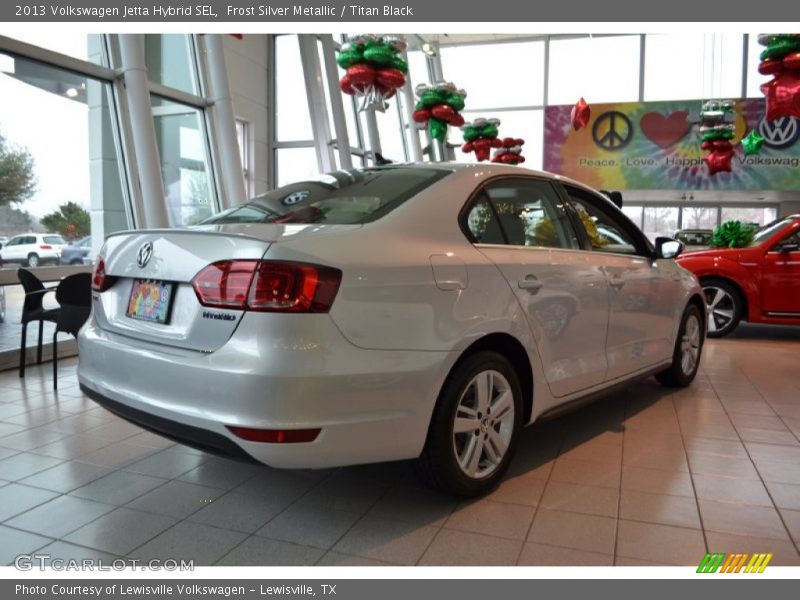 Frost Silver Metallic / Titan Black 2013 Volkswagen Jetta Hybrid SEL