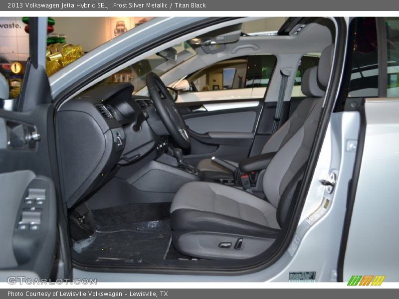  2013 Jetta Hybrid SEL Titan Black Interior