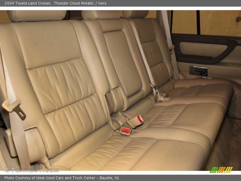 Thunder Cloud Metallic / Ivory 2004 Toyota Land Cruiser
