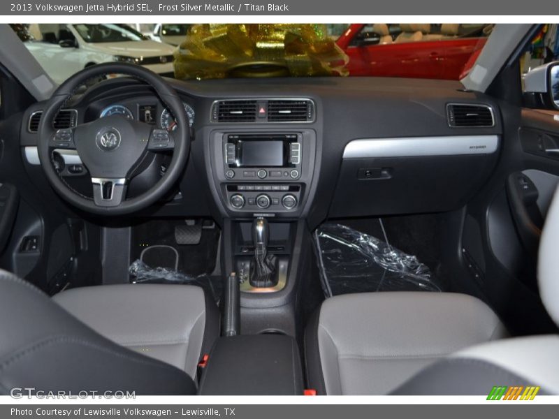 Dashboard of 2013 Jetta Hybrid SEL