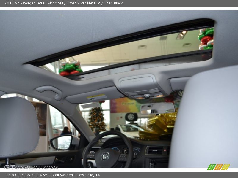 Sunroof of 2013 Jetta Hybrid SEL