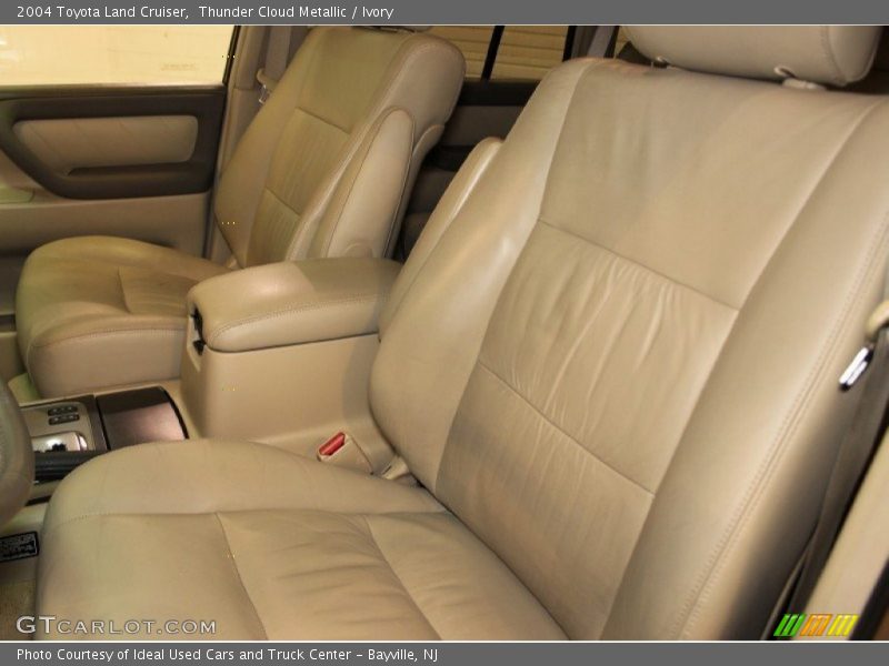 Thunder Cloud Metallic / Ivory 2004 Toyota Land Cruiser