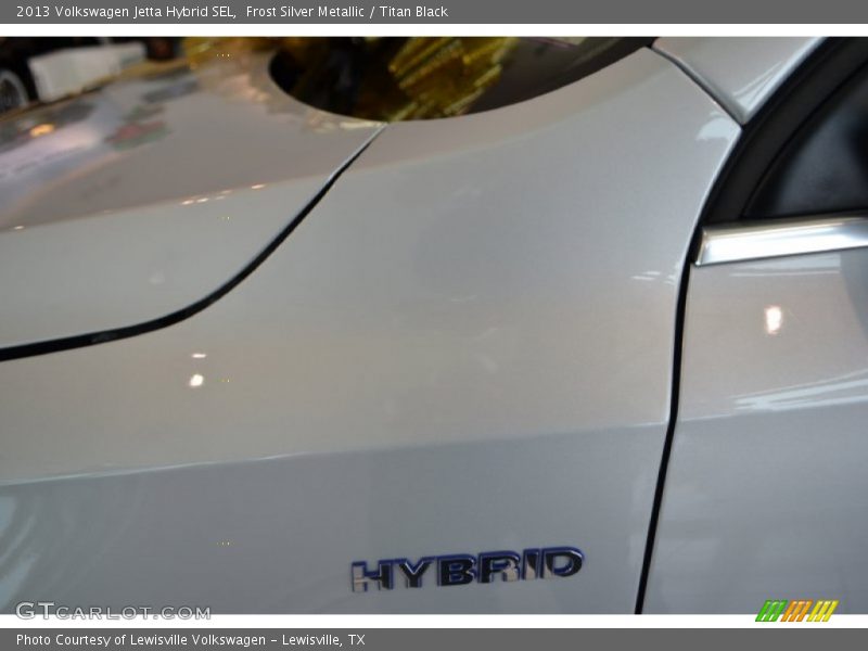 Frost Silver Metallic / Titan Black 2013 Volkswagen Jetta Hybrid SEL