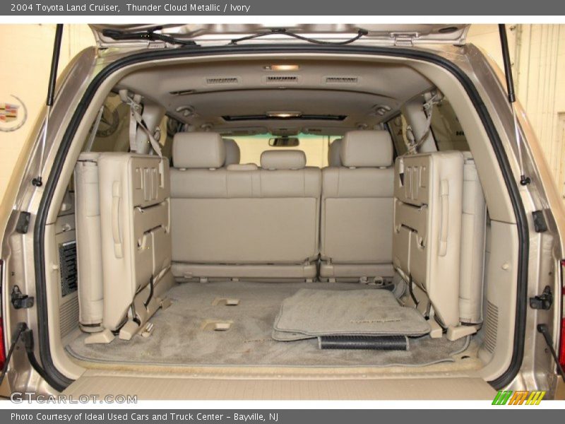 Thunder Cloud Metallic / Ivory 2004 Toyota Land Cruiser