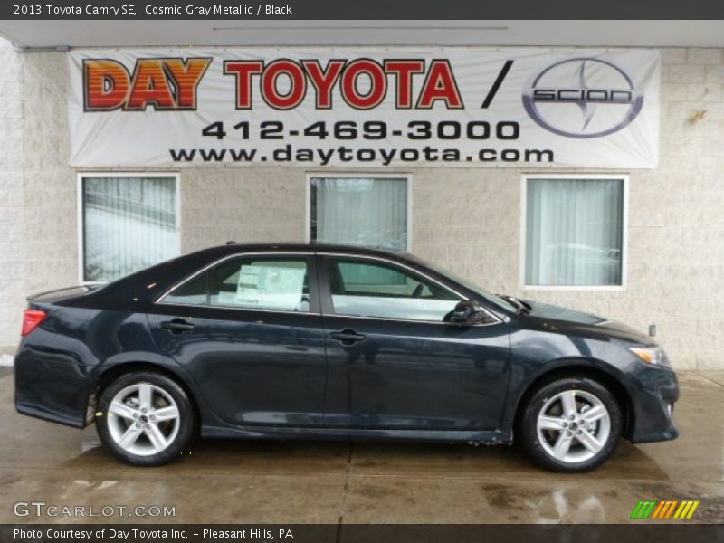 Cosmic Gray Metallic / Black 2013 Toyota Camry SE