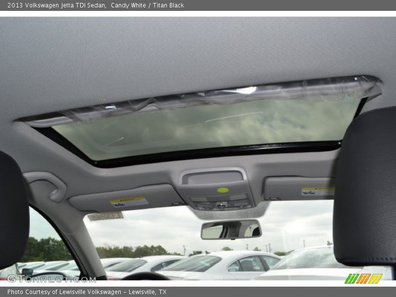 Candy White / Titan Black 2013 Volkswagen Jetta TDI Sedan