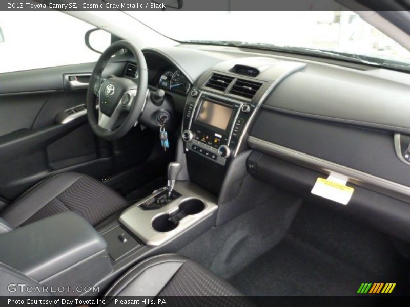 Cosmic Gray Metallic / Black 2013 Toyota Camry SE