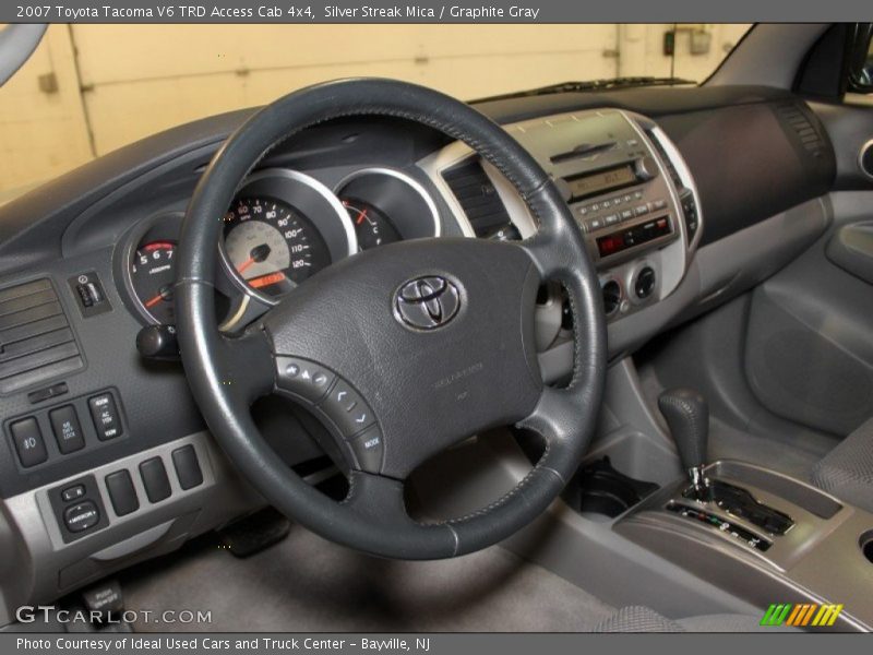 Silver Streak Mica / Graphite Gray 2007 Toyota Tacoma V6 TRD Access Cab 4x4