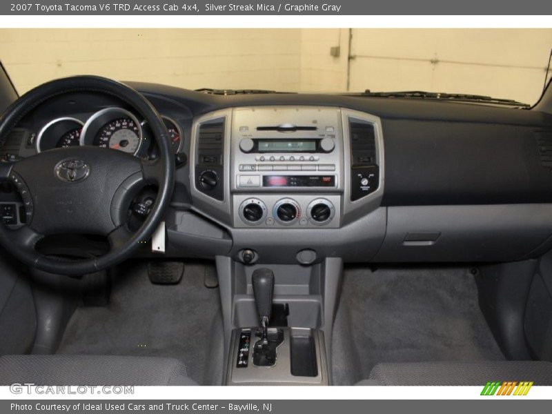 Silver Streak Mica / Graphite Gray 2007 Toyota Tacoma V6 TRD Access Cab 4x4