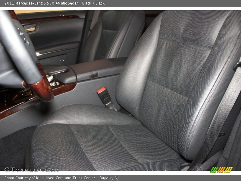 Black / Black 2011 Mercedes-Benz S 550 4Matic Sedan