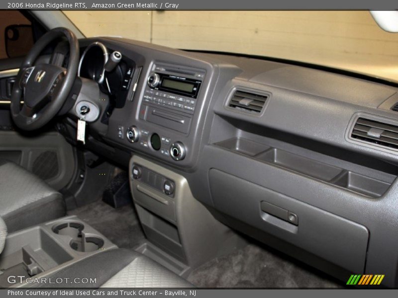 Amazon Green Metallic / Gray 2006 Honda Ridgeline RTS