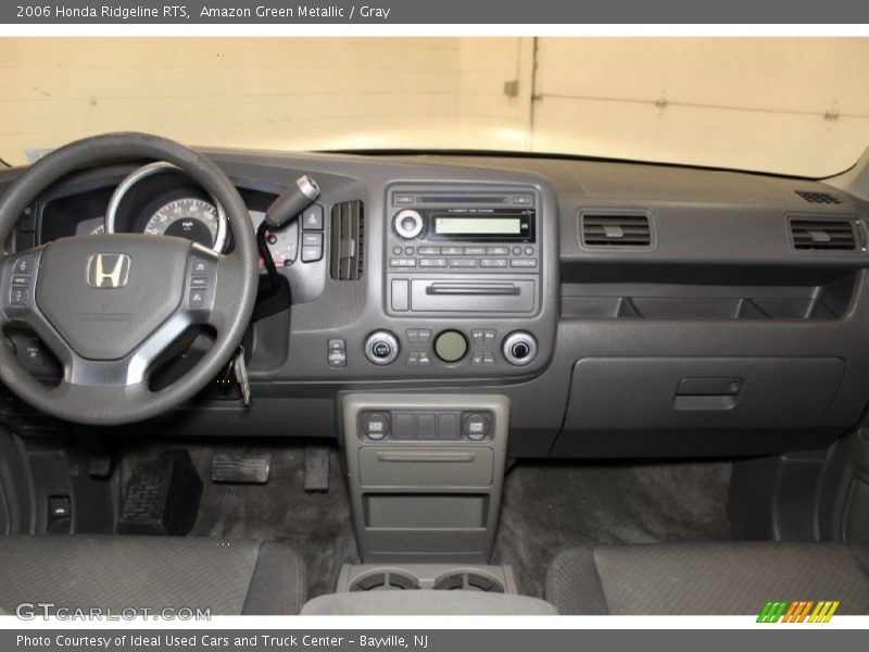 Amazon Green Metallic / Gray 2006 Honda Ridgeline RTS