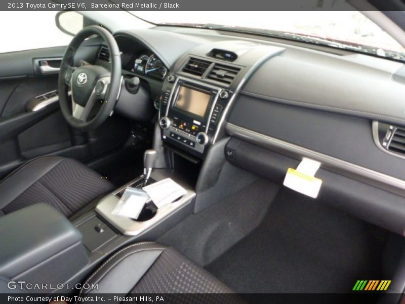Dashboard of 2013 Camry SE V6