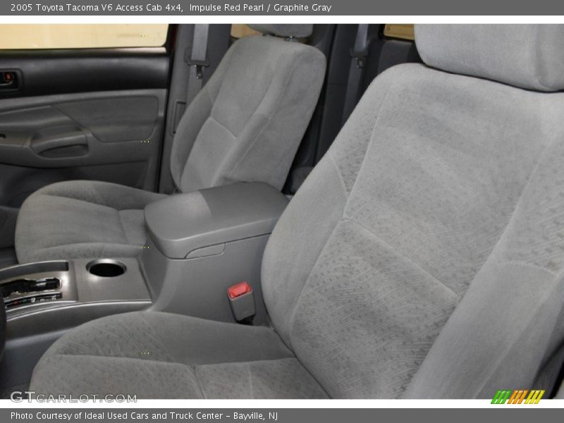 Impulse Red Pearl / Graphite Gray 2005 Toyota Tacoma V6 Access Cab 4x4