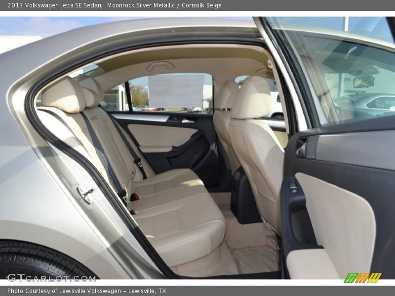Moonrock Silver Metallic / Cornsilk Beige 2013 Volkswagen Jetta SE Sedan