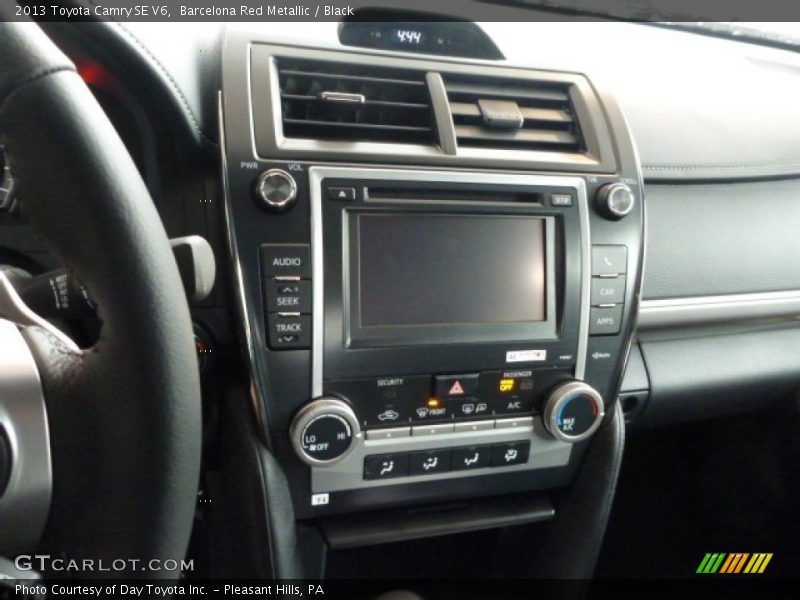 Navigation of 2013 Camry SE V6